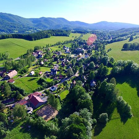 Pension Vzlet S Telocvicnou Lázně Libverda Esterno foto